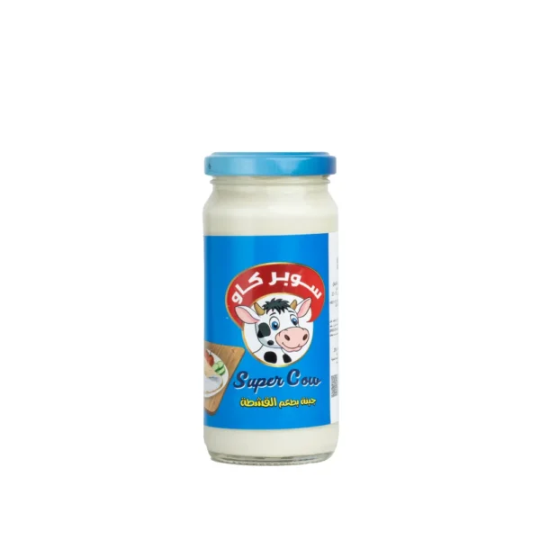 Product 1 Super Cow جبنة دهن (قطرميز زجاجي) سوبر كاو - الصورة 1