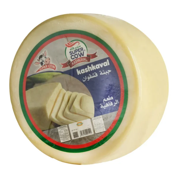 ⁦جبنة قشقوان دائرية 12Kg سوبر كاو⁩ - الصورة ⁦3⁩