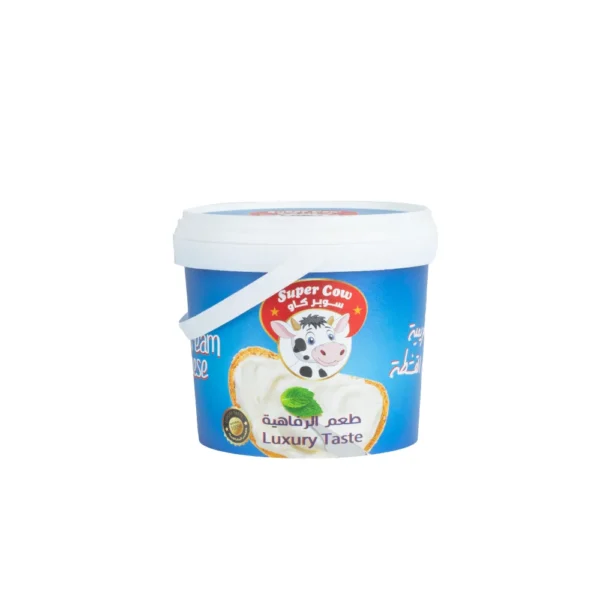 Product 6 Super Cow جبنة كريمية (سطل بلاستيكي) سوبر كاو - الصورة 1
